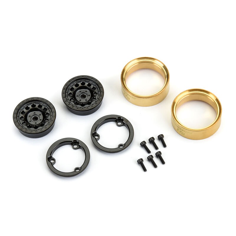 RC Brass Rear C Cup 2pcs RC Brass Rear C Cup With 4pcs Screw