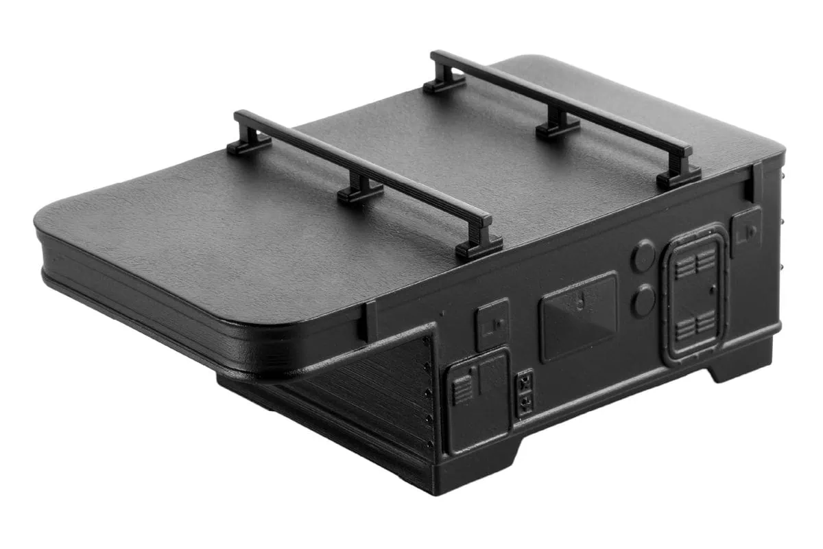 3D-Printed RC Camper Shell for SCX30 Chevy K10 Truck.